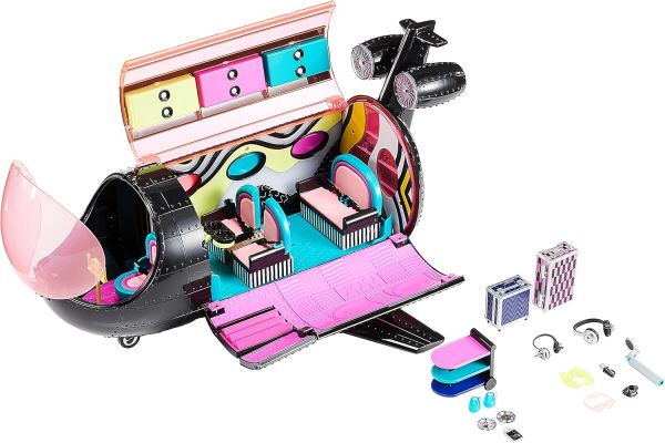 MGA Entertainment L.O.L. Surprise! O.M.G. Remix 4 in 1 Flugzeug
