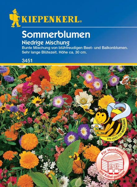 Kiepenkerl Sommerblumen - Niedrige Mischung