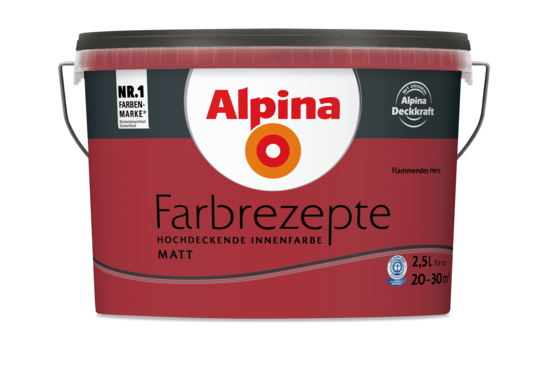Alpina Farbrezepte "Flammendes Herz"