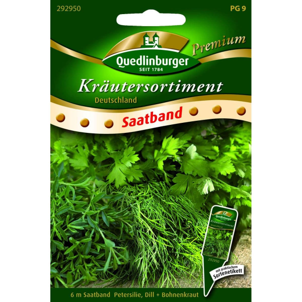 Quedlinburger Saatgut Kräutersortiment Deutschland - 292950