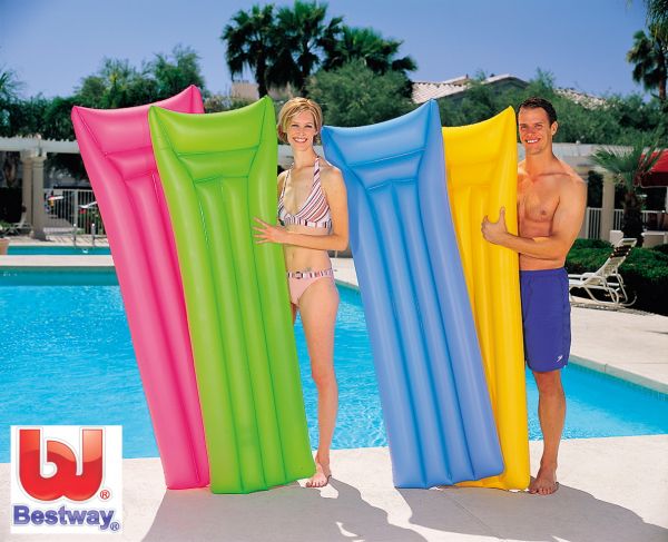 Bestway Liegematratze 183 x 69 cm, gelb, blau, grün oder pink
