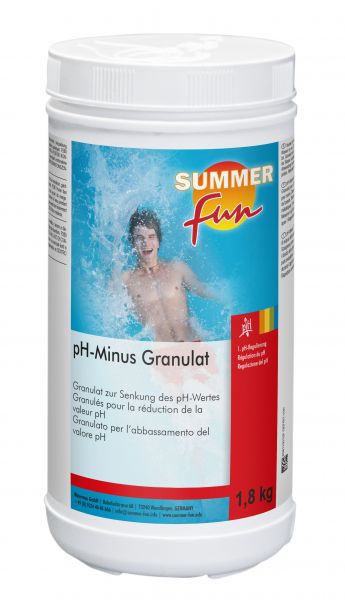 Summer Fun pH-Minus, 1,8 kg Granulat Pool