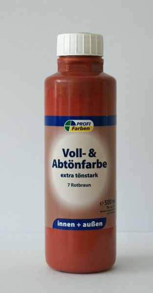 PROFI Voll- und Abtönfarbe Rotbraun