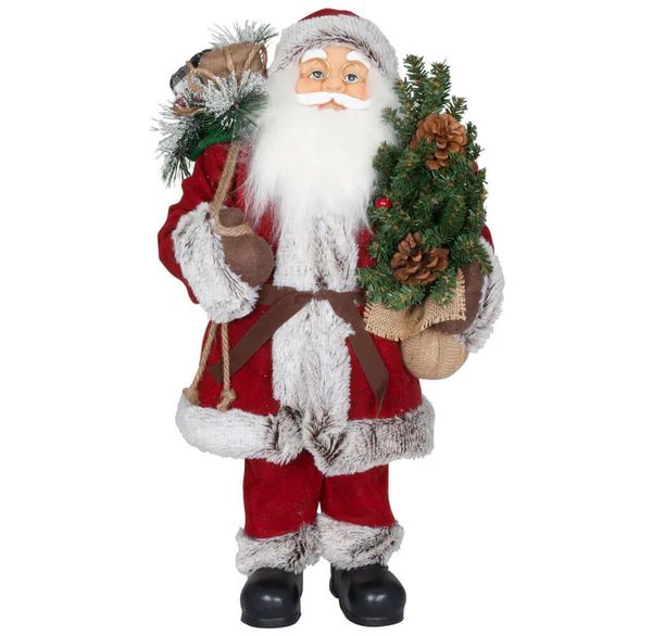 Santa Hanko 60 cm, rot - weiß