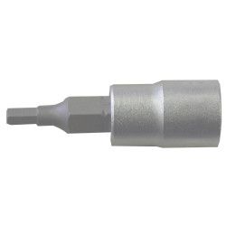 Steckschl.eins. 1/4", 6kt. 3,0 mm