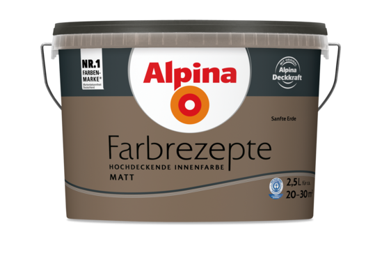 Alpina Farbrezepte "Sanfte Erde"