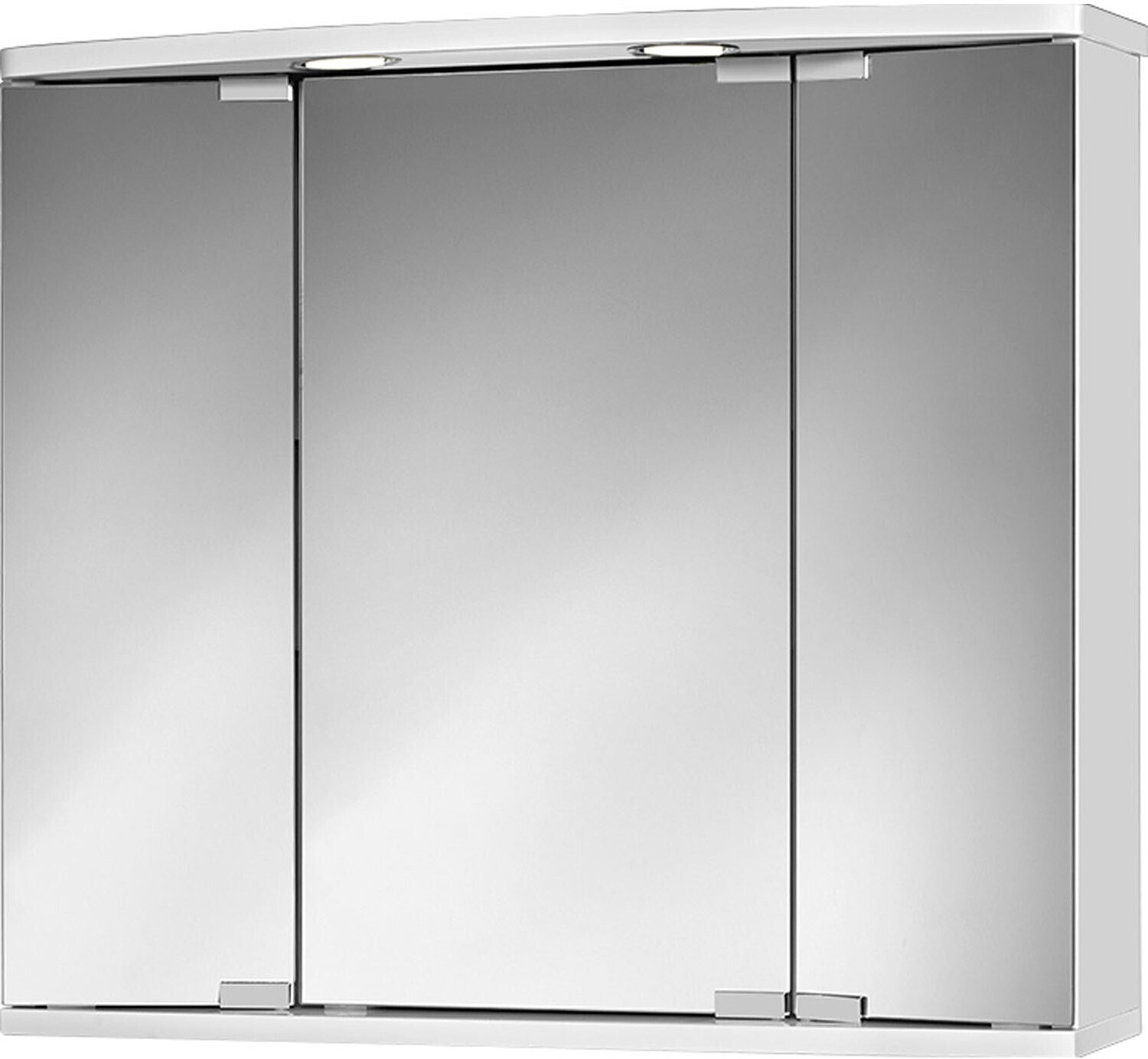 | LED Funa Spiegelschrank Jokey mit 68x60x22 Baumarkt Beleuchtung Spiegel weiß, Lorenz