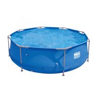 Happy People Stahlrahmenpool-Set Ø 300 x 76 cm (77508) Pool Happy People Stahlrahmenpool-Set Ø 300 x 76 cm (77508) Pool