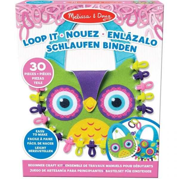 Eulen Tasche - Bastelset, 30 tlg.