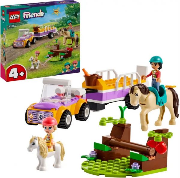 LEGO Friends "Pferde - und Ponyanhänger", 42634