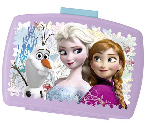 Brotdose Kinderserie "Frozen" mit Einsatz