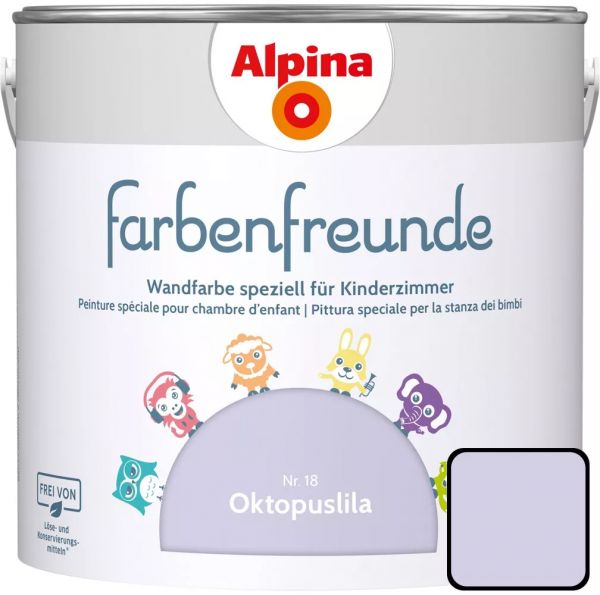 Alpina Farbenfreunde Nr. 18 Oktopuslila, 2,5 L