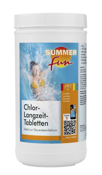 Summer Fun Chlor-Langzeit-Tabletten, 1,2 kg