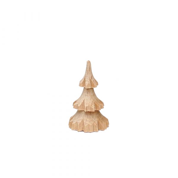 Sigro Holz Baum mini, gedrechselt, natur