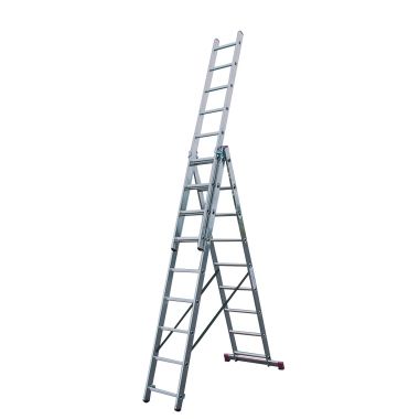 CORDA Vielzweckleiter 3x9 Sprossen