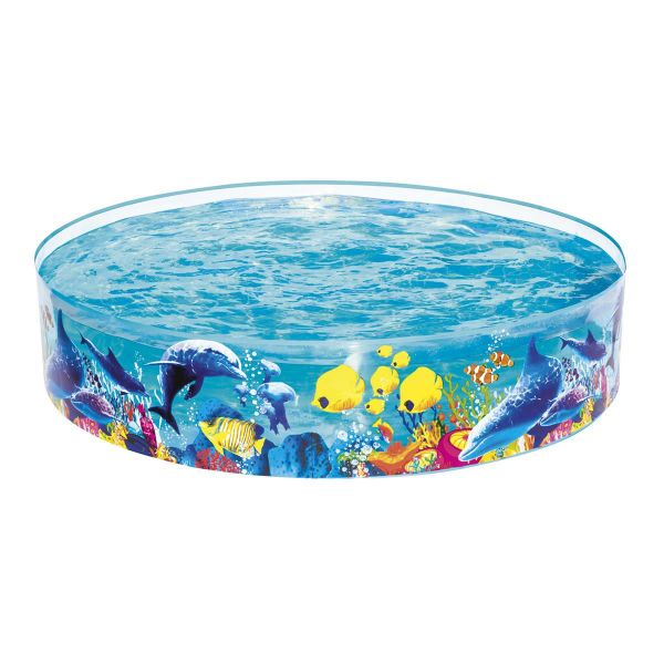 Bestway Fill 'N Fun Planschbecken Odyssey, Ø 183 x 38 cm Pool