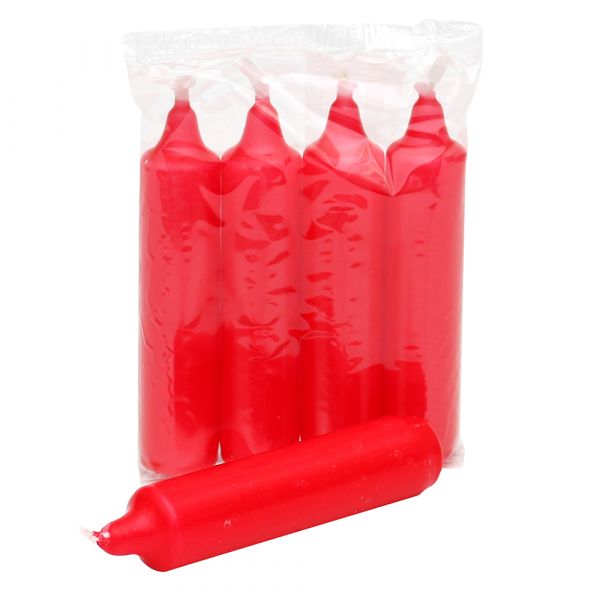Sigro Berliner Baumkerzen 4er Pack rot