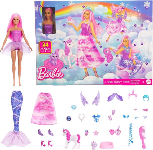Mattel Barbie Adventskalender 2025