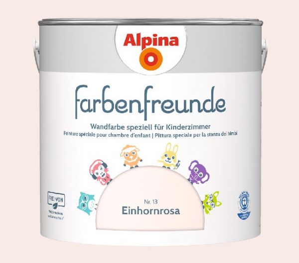 Alpina Farbenfreunde Nr. 13 Einhornrosa, 2,5 L