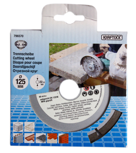 KRAFTIXX® Diamant-Trennscheibe 125 mm