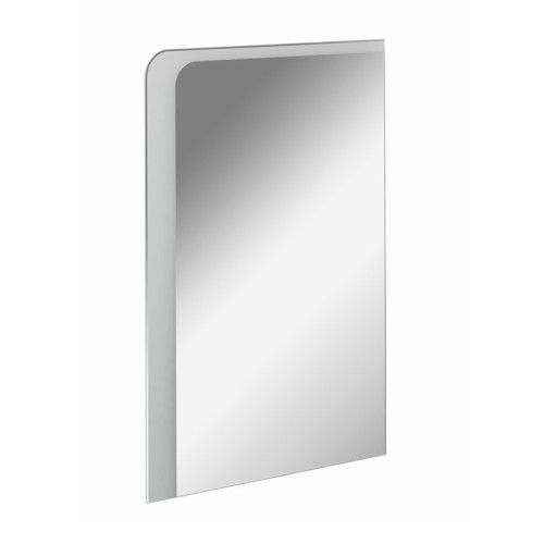 FACKELMANN LED Spiegel MILANO 55 Wandspiegel -LED-Beleuchtung 55 x 80 x 3 cm
