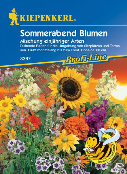 Kiepenkerl Sommerabend Blumen Mischung einjähriger Arten