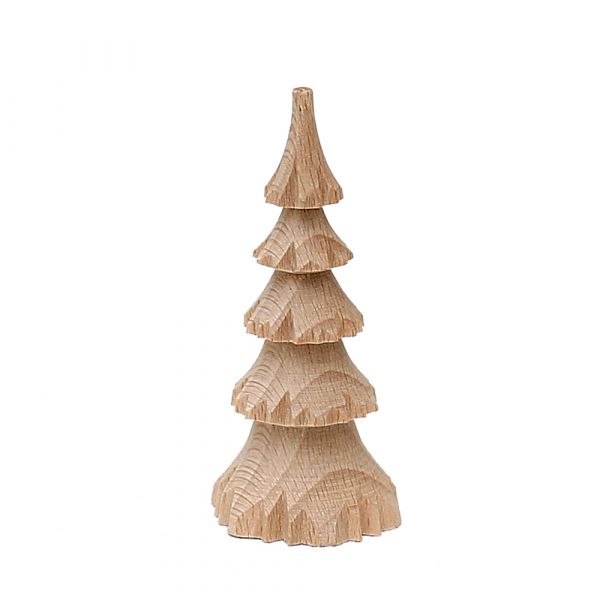 Sigro Holz Baum mittel, gedrechselt, natur