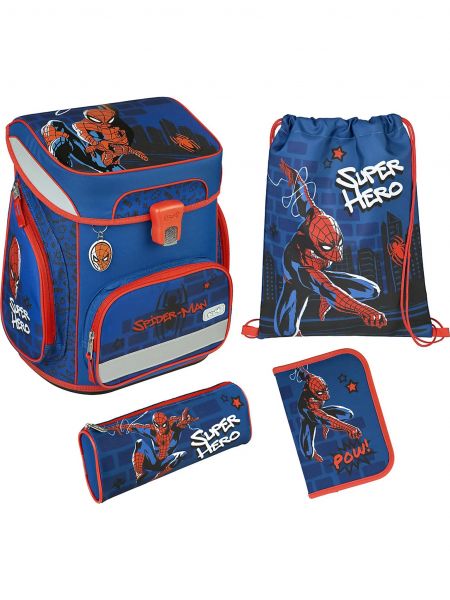 Scooli EasyFit Schulranzen "Spider - Man", 5tlg.