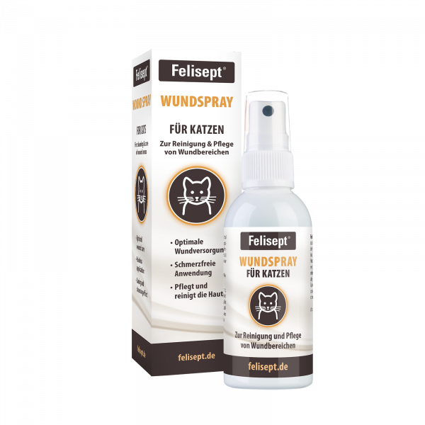 Felisept Wundspray für Katzen, 75 ml