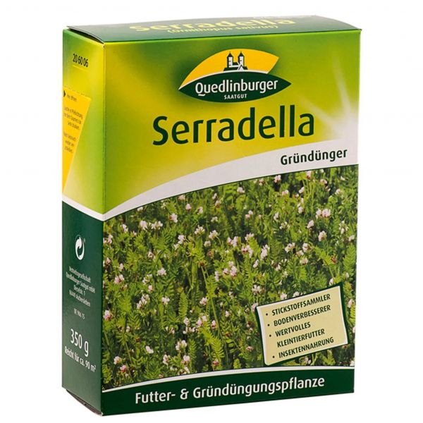 Quedlinburger Gründünger Serradella, 350 g für ca. 90 m²