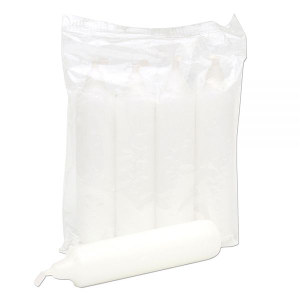 Sigro 12er Adventkerzen 4er Pack weiß