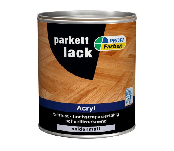 PROFI Acryl Parkettlack, seidenmatt