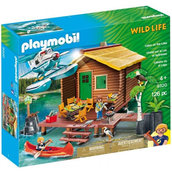 Playmobil Abenteuerurlaub an der Seehütte, 9320