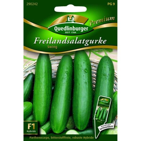 Quedlinburger Saatgut Freilandsalatgurke Swing Samen - 290242