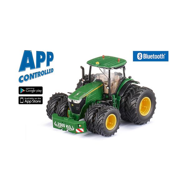 Siku John Deere 7290R mit Bluetooth App-Steuerung