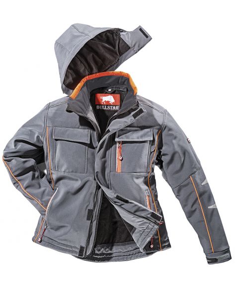 Thermo-Softshelljacke ULTRA, grau