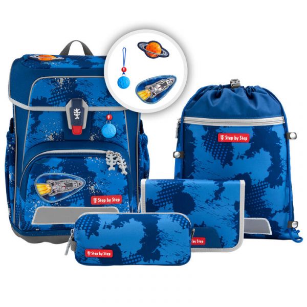 CLOUD Schulranzen-Set "Rocket Novo" 5-tlg.