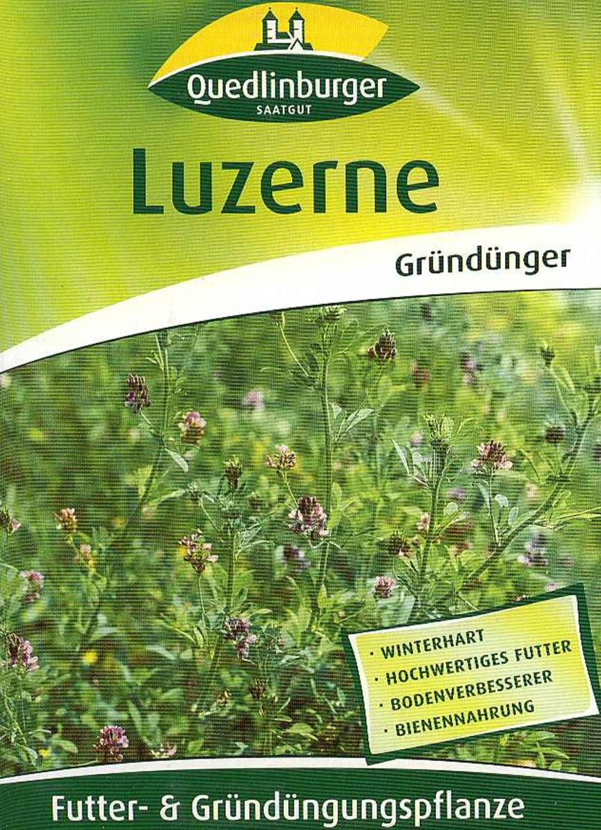 Luzerne 500 g Grndnger von Quedlinburger | Lorenz Baumarkt