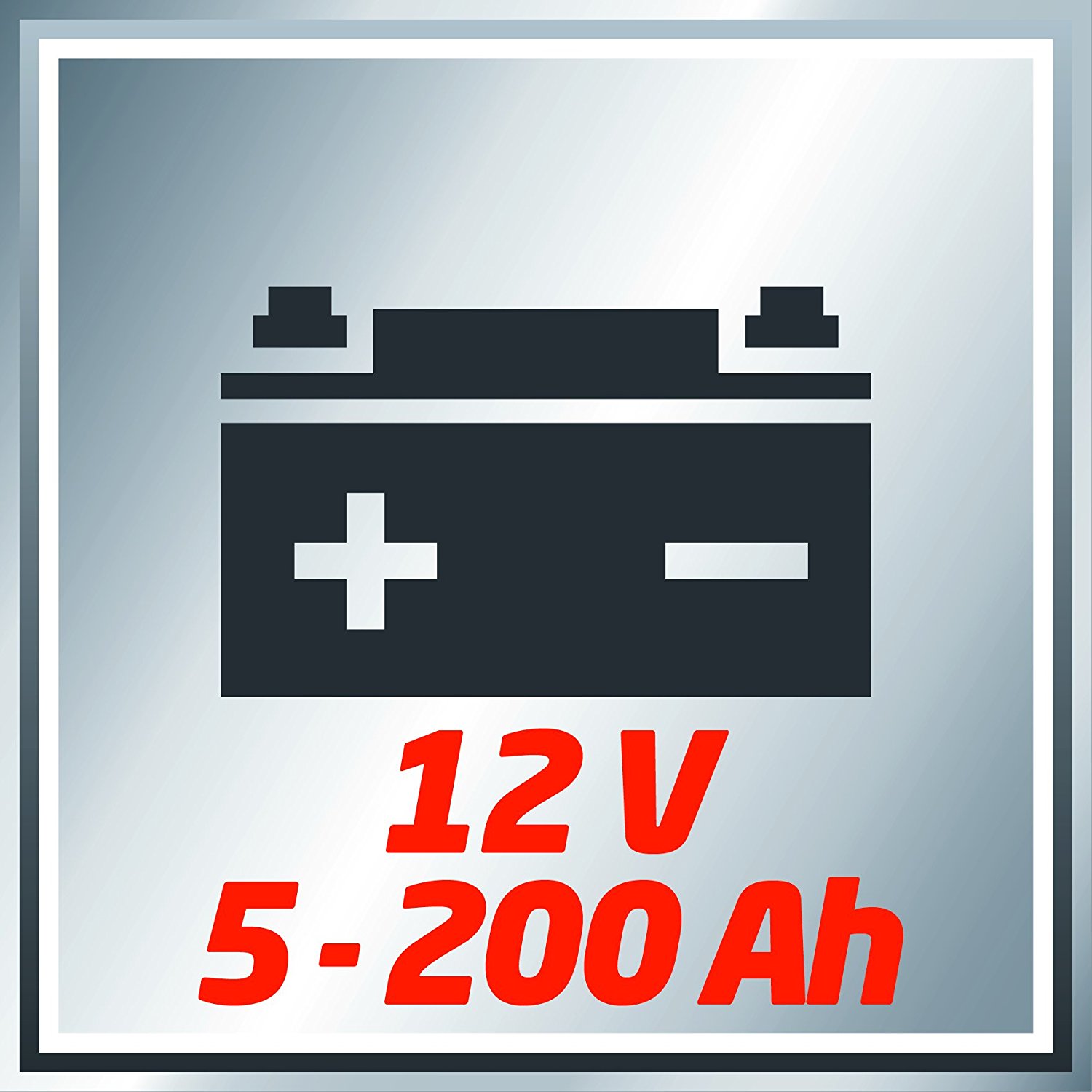 Einhell, Batterie-Ladegerät, CC-BC 10 E, 12 V, für Batterien 5 - 200 Ah