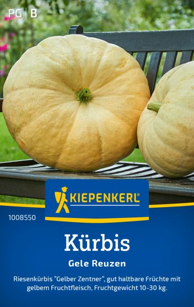 Kiepenkerl Kürbissamen Gele Reuzen