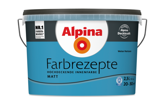 Alpina Farbrezepte "Weiter Horizont"