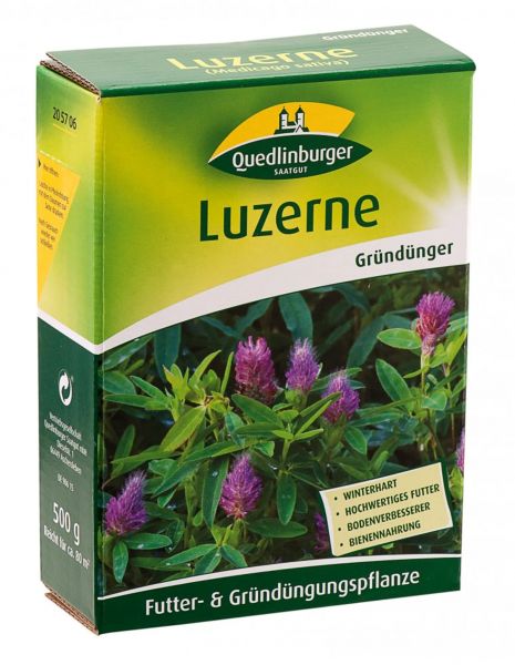 Luzerne 500 g Gründünger von Quedlinburger