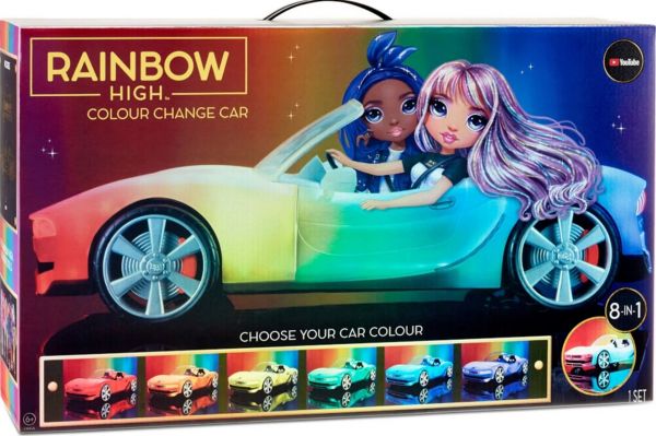 Rainbow High Color Change Car