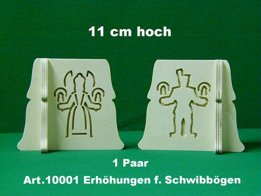 Holzstolz Erhöhung für Schwibbogen, 11cm