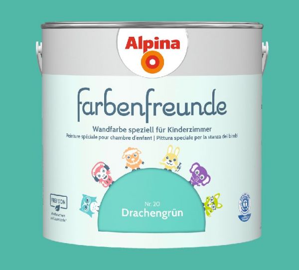 Alpina Farbenfreunde Nr. 20 Drachengrün, 2,5 L