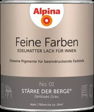 Alpina Feine Farben Lack No. 01 - "Stärke der Berge"