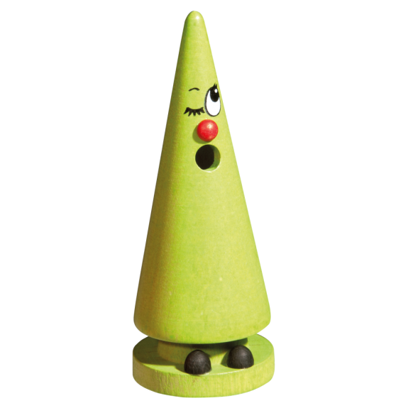 Crottendorfer Mini-Ziegenbein Räucherfigur "Wilma Waldmoos"