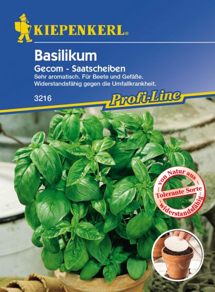 Kiepenkerl Basilikum Gecom - Saatscheiben
