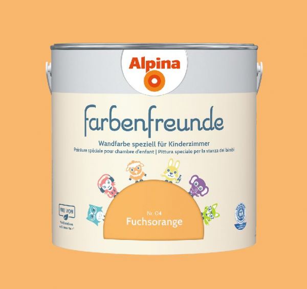 Alpina Farbenfreunde Nr. 04 Fuchsorange, 2,5L