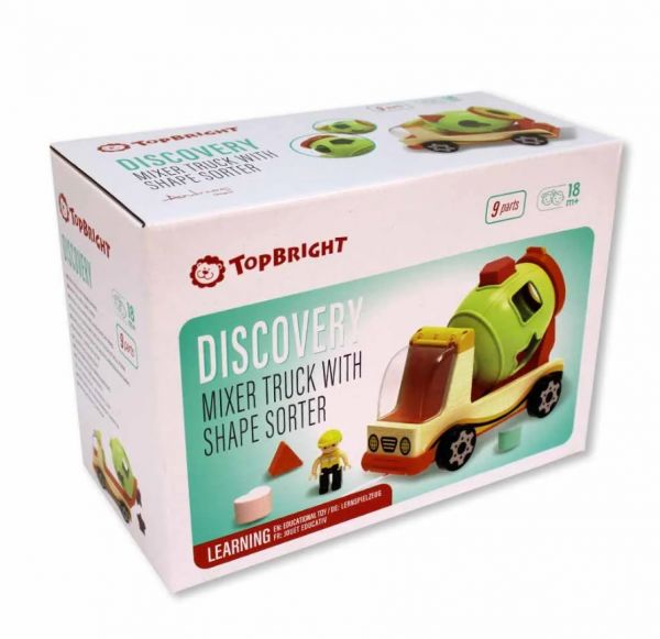 Discovery - Mixer Truck with shape sorter